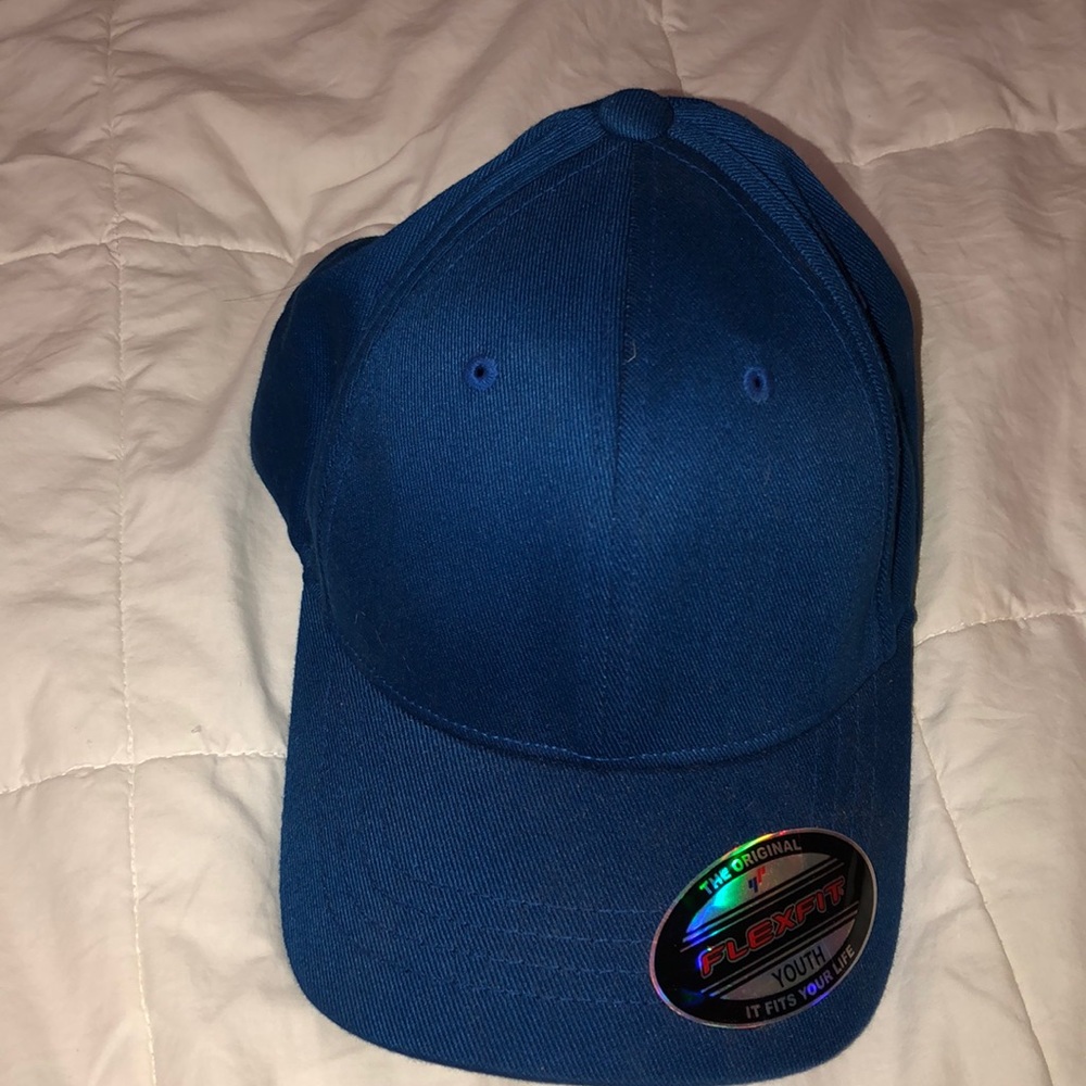 Youth  FlexFit Blue Hat